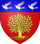 Blason ville fr Bois-Colombes (Hauts-de-Seine)